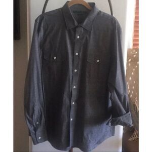 Perry Ellis Slim Fit Dress Shirt XL